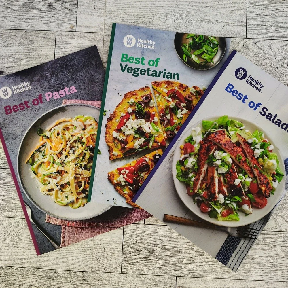 Healthy Kitchen Cookbook Lot • Pasta Vegetarian Salads • Retrofoodie Cottagecore